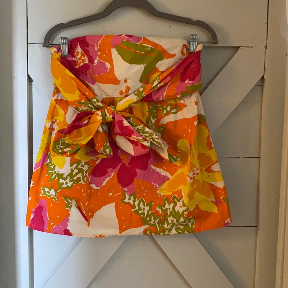 Anthropologie Vera Strapless Top size S